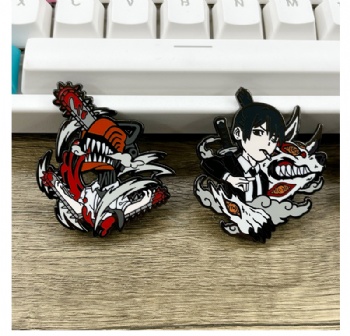 Customize Black Nickel Anime Hard Enamel Lapel Pins