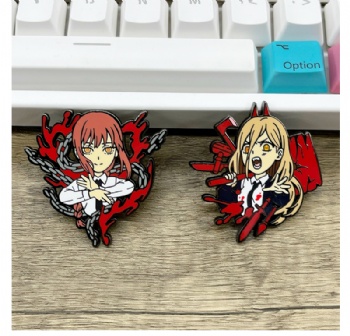 Chainsaw Man Hard Enamel Pins Metal Pin Badge