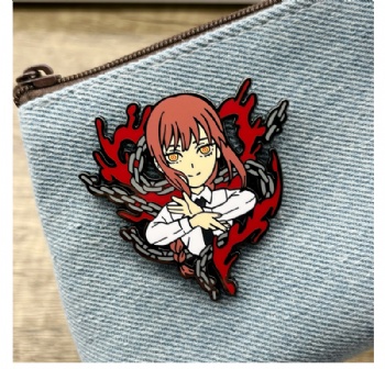 Chainsaw Man Hard Enamel Pins Metal Pin Badge
