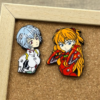 Cartoon Style Anime Hard Enamel Pins