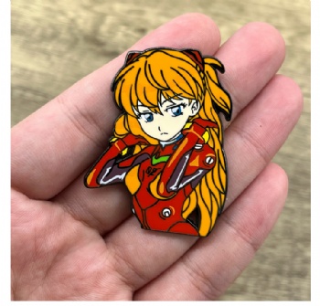 Cartoon Style Anime Hard Enamel Pins