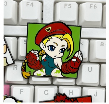Street Fighter Anime Hard Enamel Pins