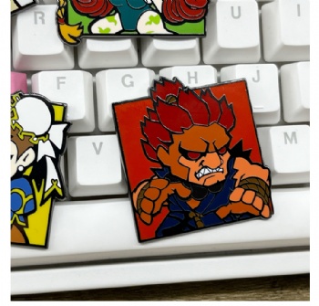 Street Fighter Hard Enamel Pins Custom Lapel Pin