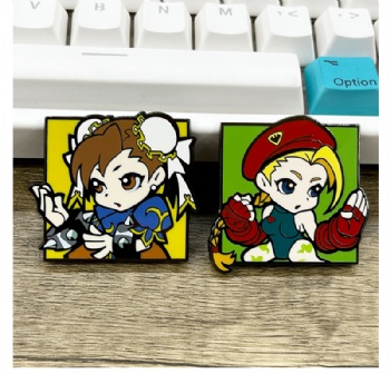 Street Fighter Hard Enamel Pins Custom Lapel Pin